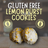 Gluten Free Lemon Burst Cookies: (4) 10oz Packs