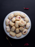 Raspberry Cuccidati Cookies